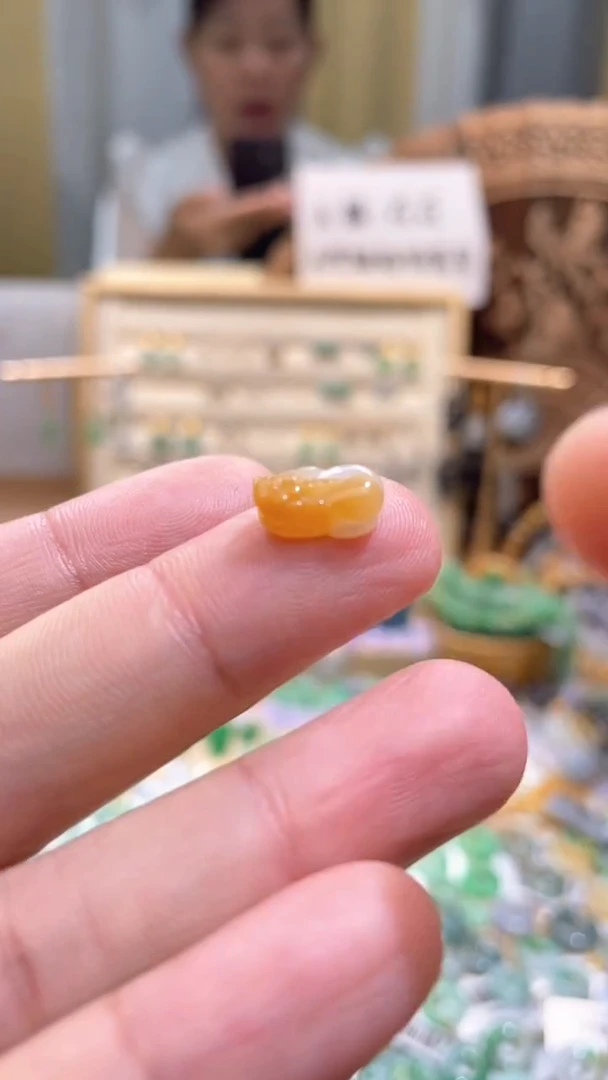 翡翠未镶嵌颈饰貔貅滴流