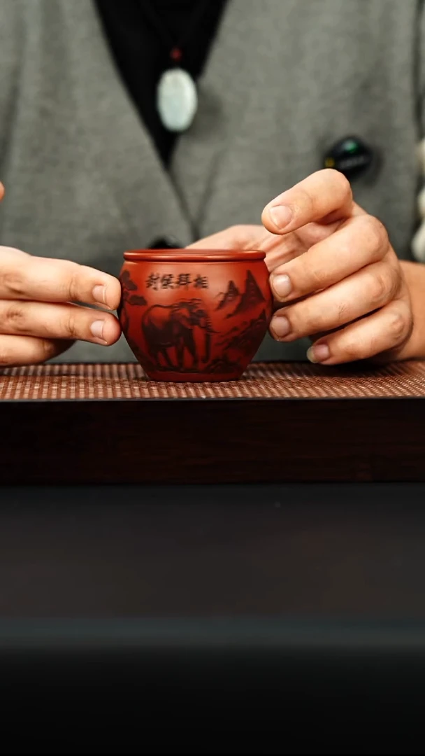 茶壶紫砂宜兴紫砂 封侯拜相 主人杯