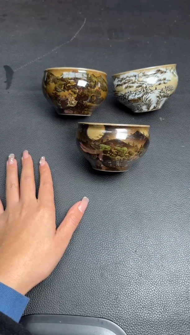 茶盏李光熙四时四景-夏84