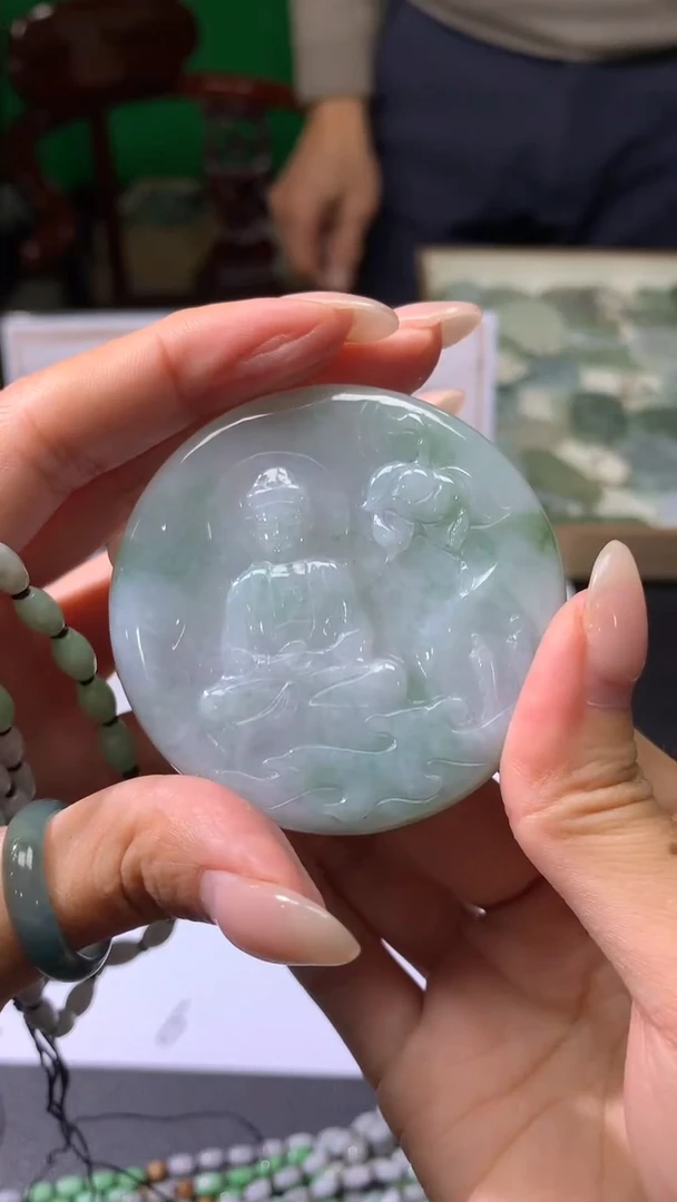 【闪购商品】定制翡翠未镶嵌不退不换CMH1件-A