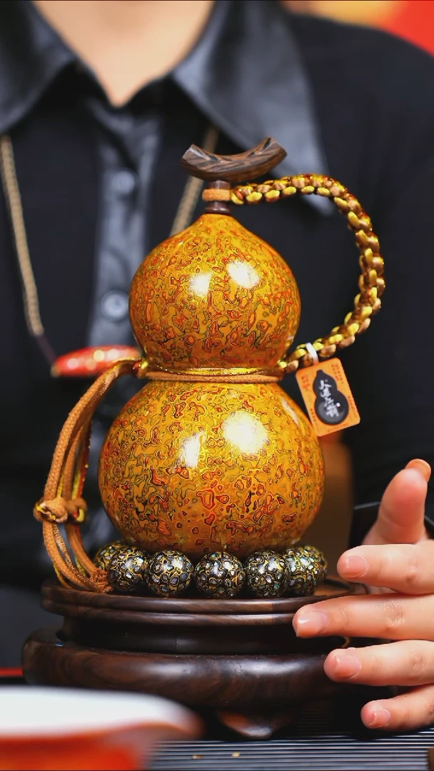 【闪购商品】JT060过年礼臻选大漆酒葫芦