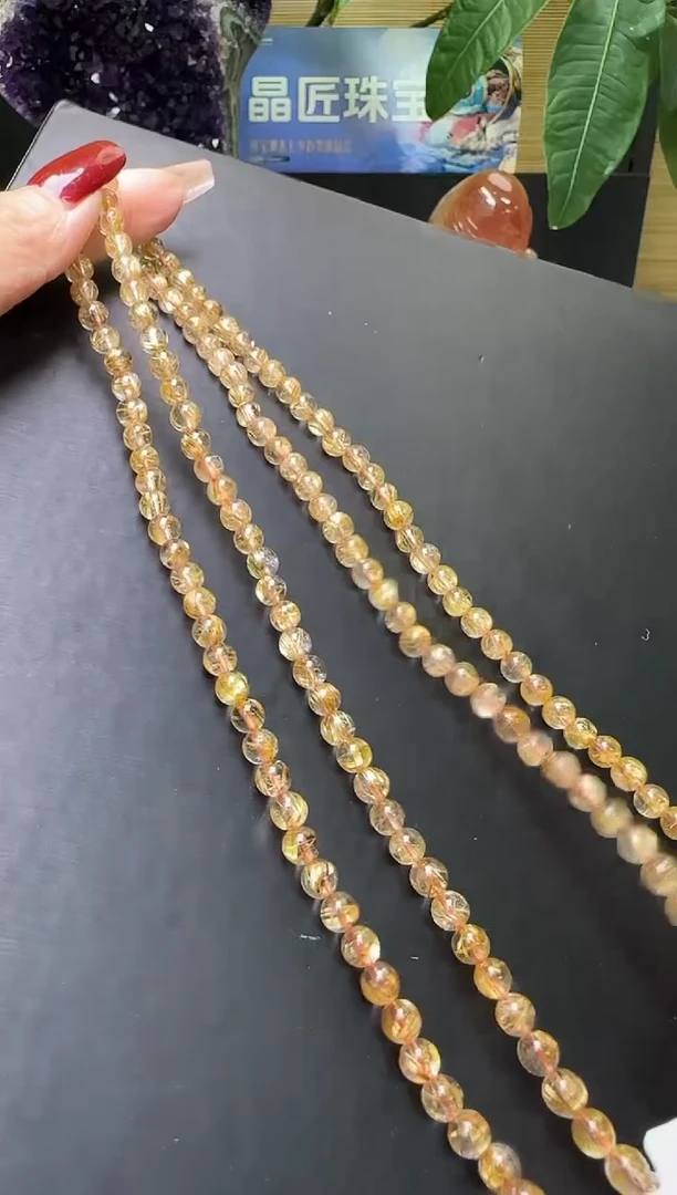 【闪购商品】水晶手串未镶嵌钛晶多圈手串6m+多样性发一M30696