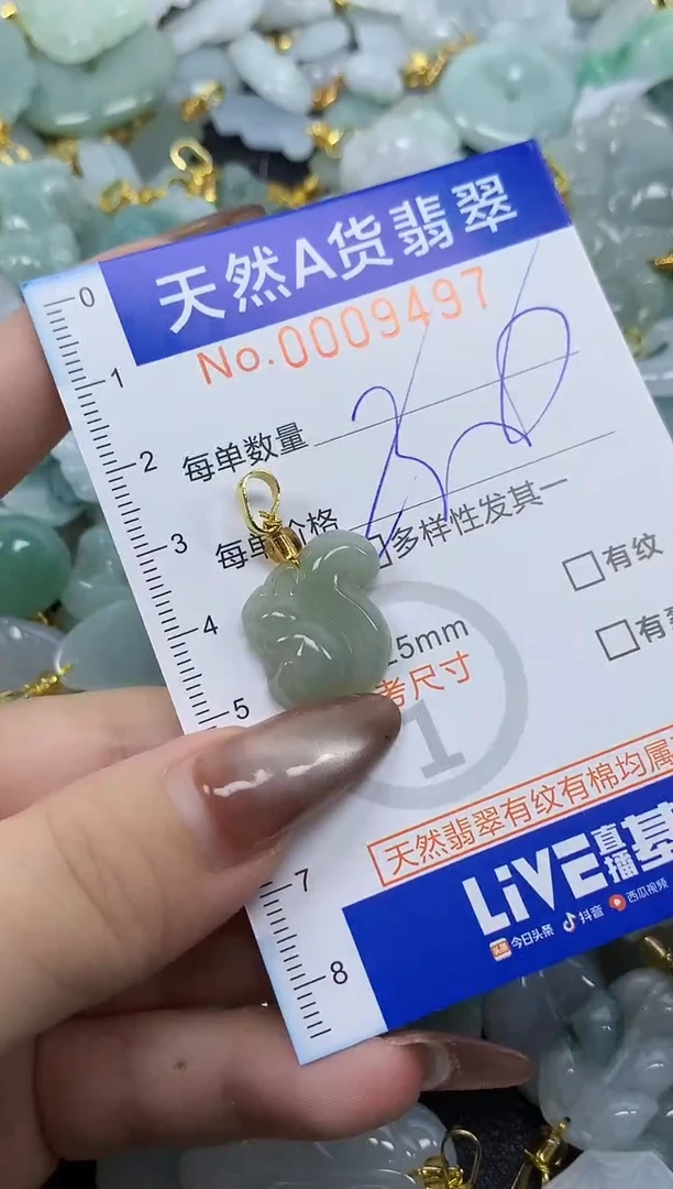 翡翠未镶嵌颈饰天然A货翡翠