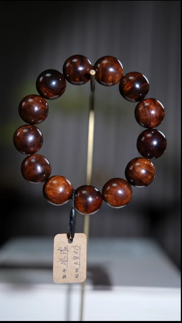 手串/手链黄花梨/降香黄檀无胶无蜡海南黄花梨沉水老料1.8