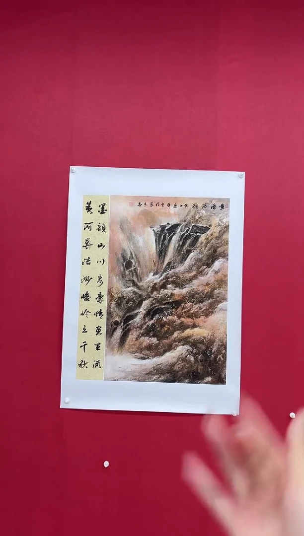 国画经典国画宣纸手绘2.7平尺