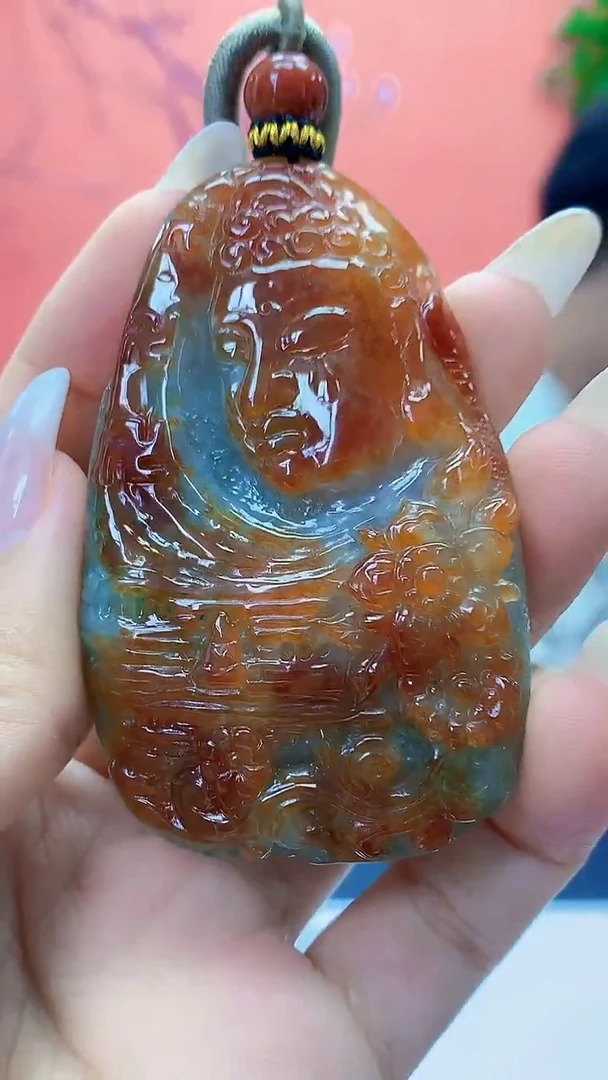 未镶嵌定制翡翠7**_4917ty-毛货挂件