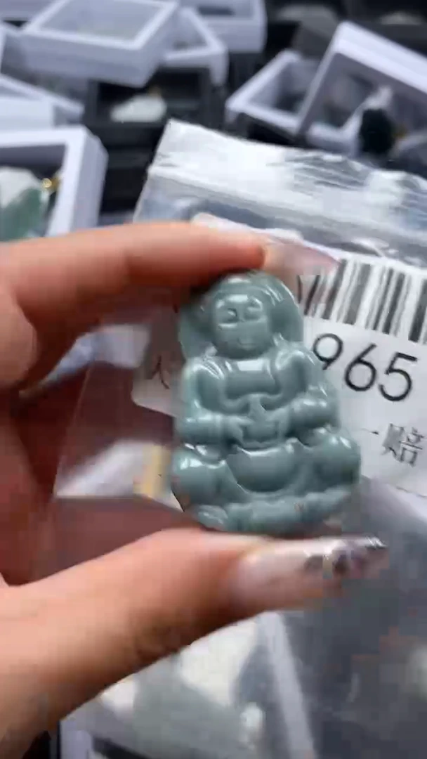 吊坠(不含链)未镶嵌翡翠9651