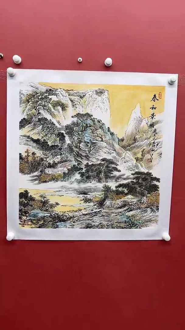 国画李耀春-4平尺-山水