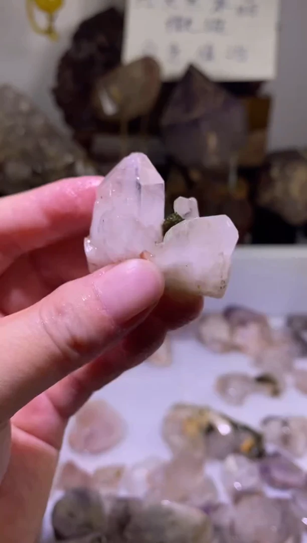 未镶嵌珠宝半成品水晶27号四川超七花园水晶