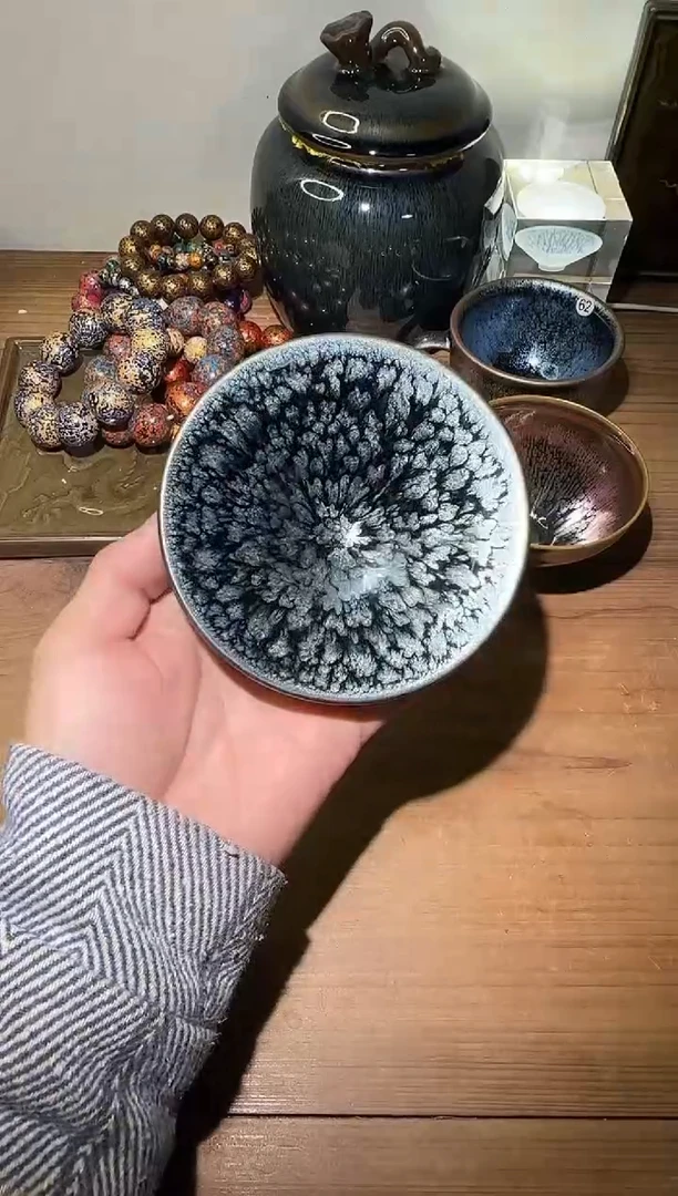 茶盏建阳建盏茶杯一只