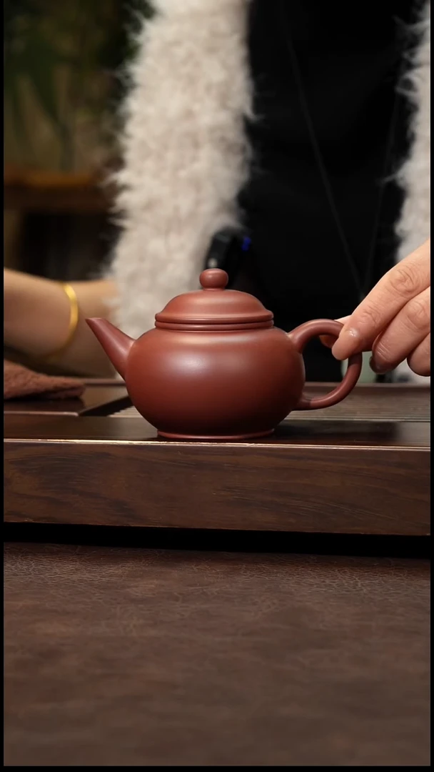 茶壶紫砂龙血砂水平200cc左右