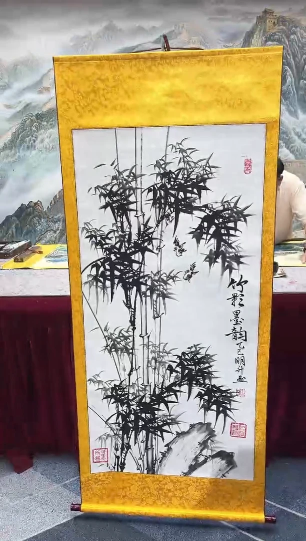 书法陈明升-竹影墨韵1111111111