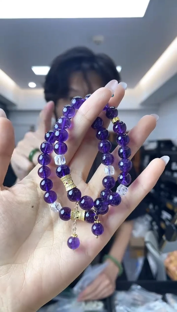 水晶手链未镶嵌多样性一件发货
