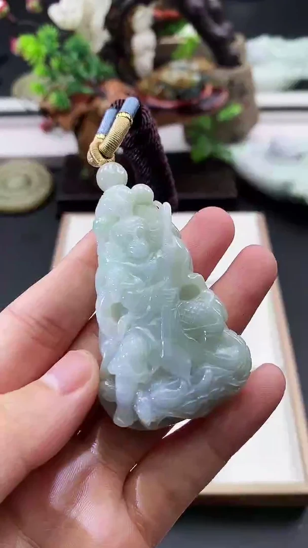 颈饰未镶嵌翡翠天然缅甸A货翡翠