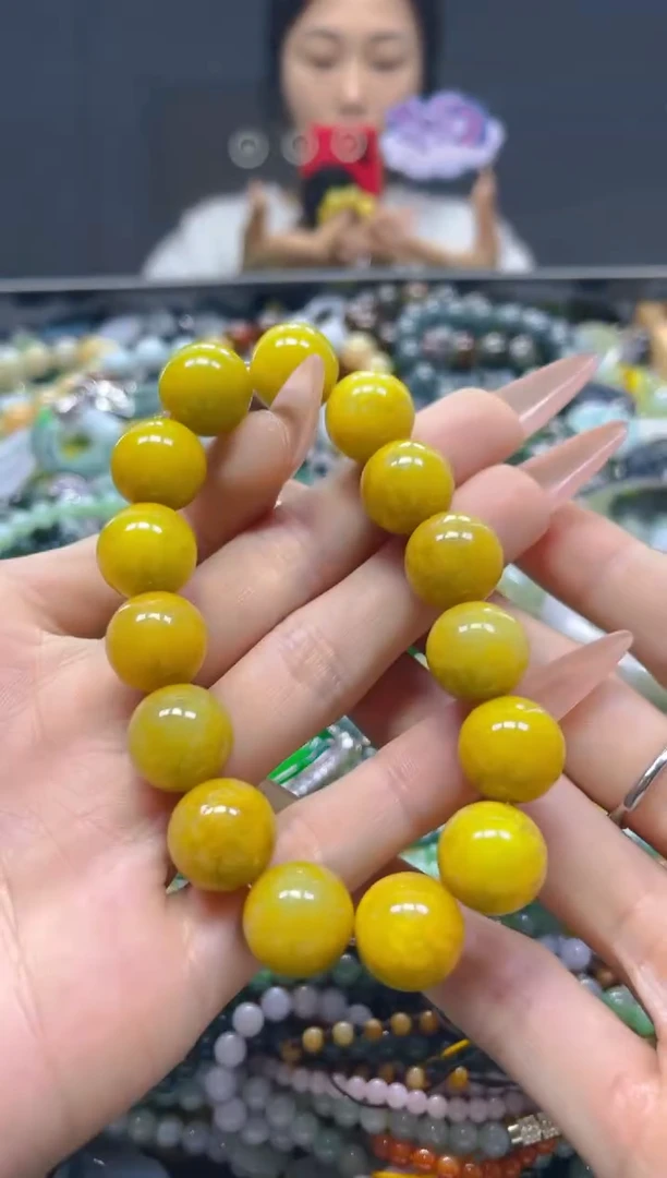 颈饰未镶嵌翡翠13MM