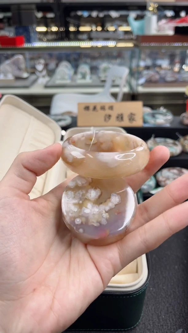 未镶嵌手镯石英质玉52圈口 （赠品镯心）3569081