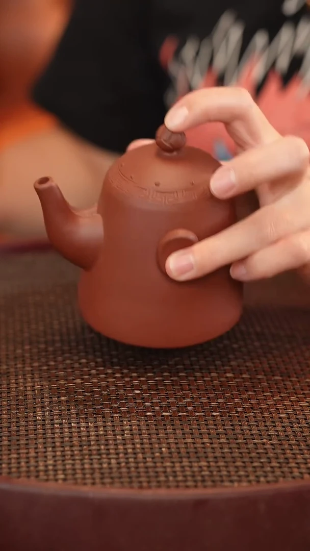 茶壶紫砂原矿手工制作