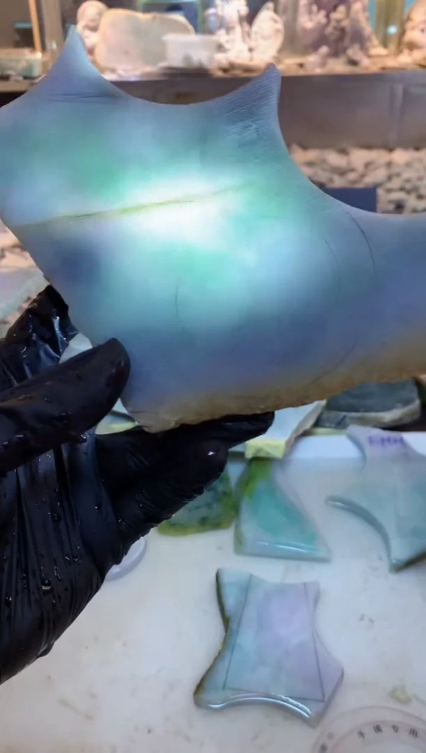 翡翠未镶嵌颈饰0朗0翡翠珠宝780