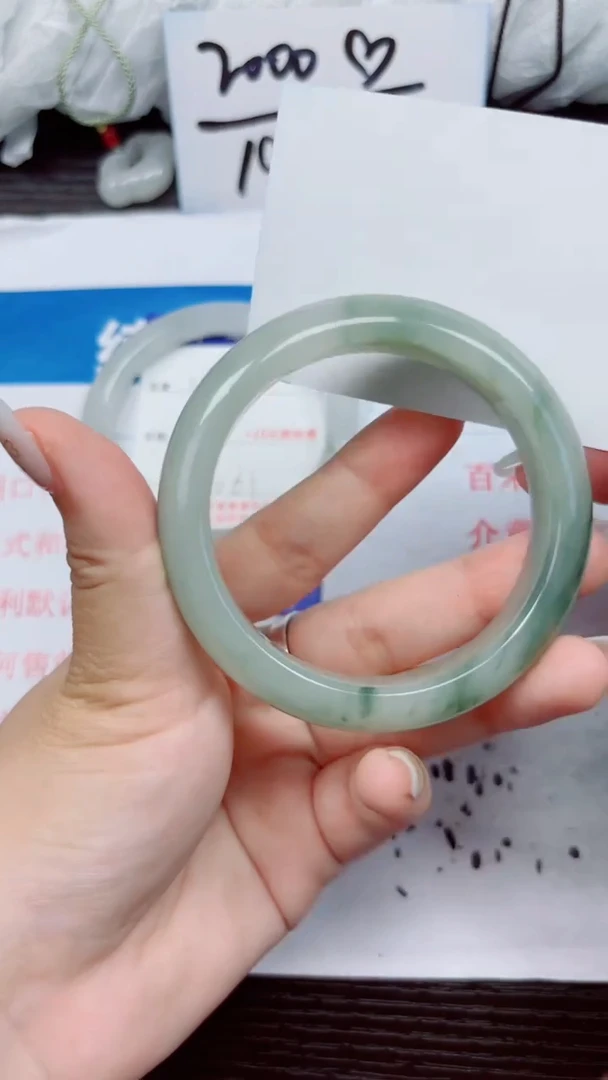 石英质玉手镯未镶嵌A47-58.59