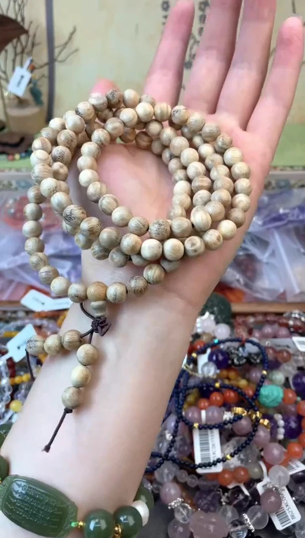 未镶嵌檀香木手串427