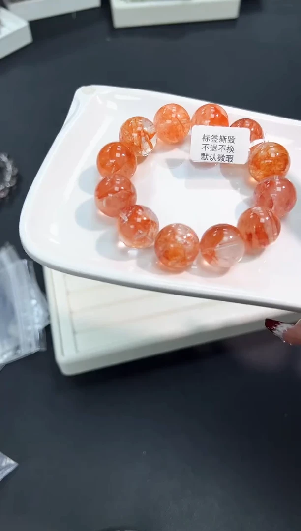 【闪购商品】水晶手串未镶嵌5e多样性发其一/1条默认微瑕