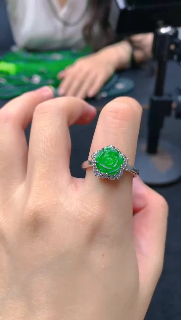 翡翠未镶嵌颈饰天然A货翡翠