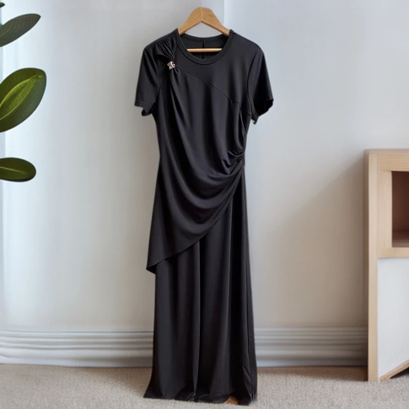 Pada.嘻&ZZ【深圳南油】小众设计 显瘦气质连衣裙 9238 Hi Fortune