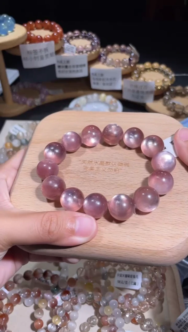 水晶手链未镶嵌财****Y90号多样性发一O 约15+（已多漏a）