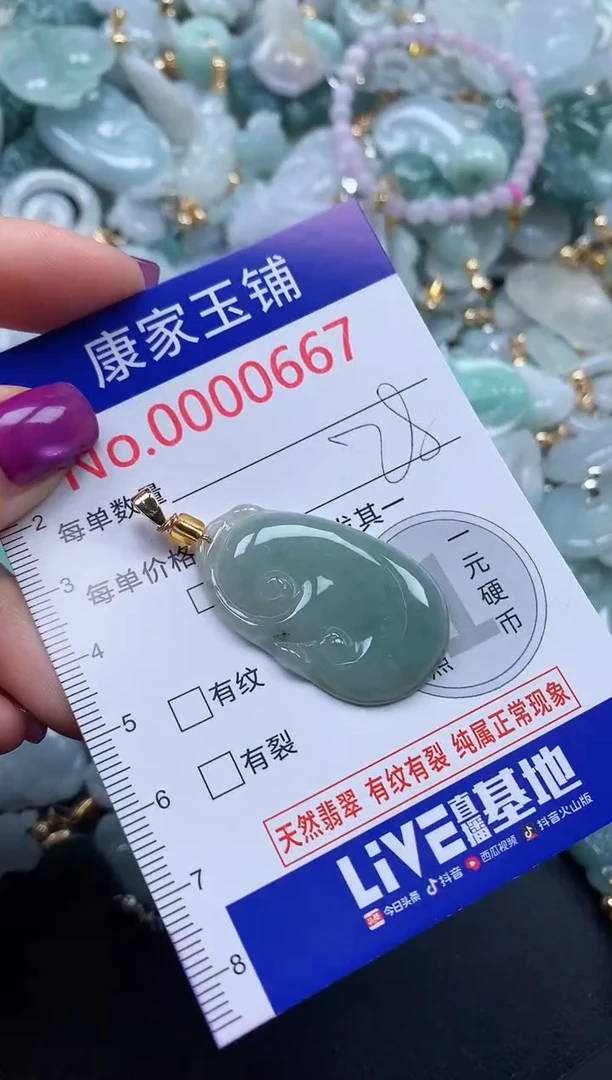 颈饰未镶嵌翡翠667