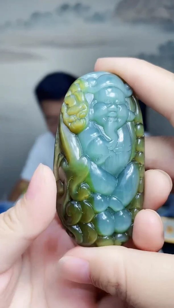 和田玉未镶嵌颈饰1