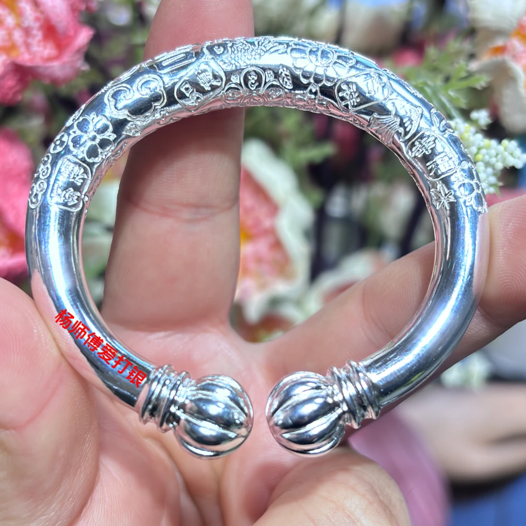 足9999多宝南瓜手镯 吉言手工定制高级感手镯