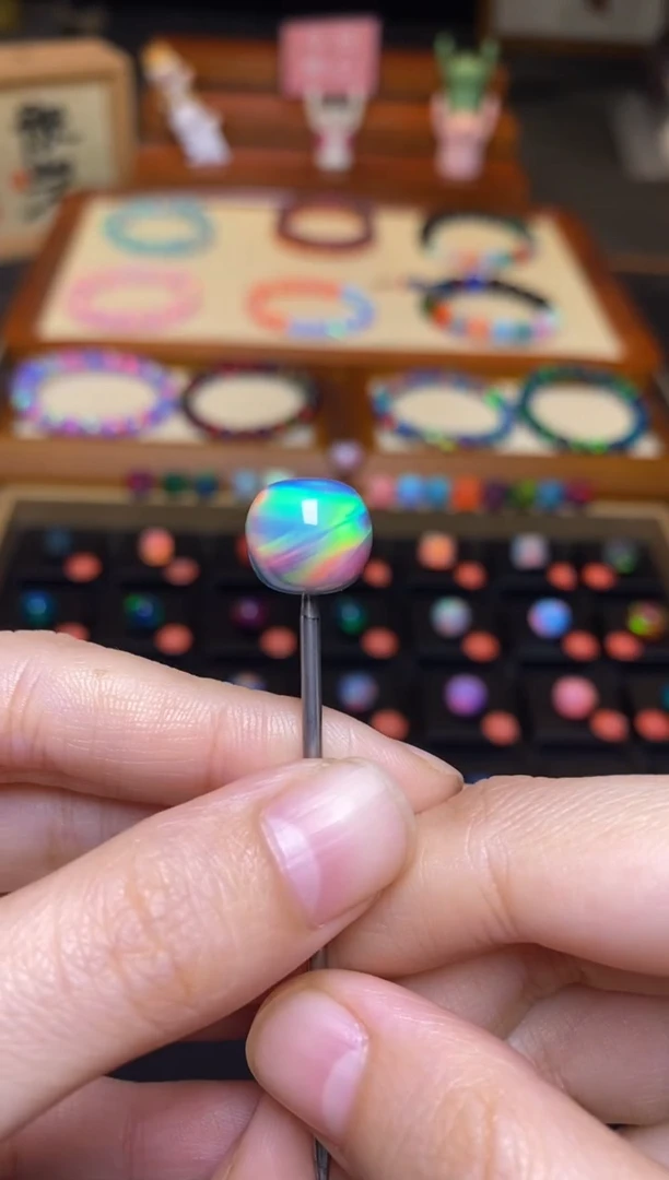 【闪购商品】树脂制品11*12mm人工欧泊老型15