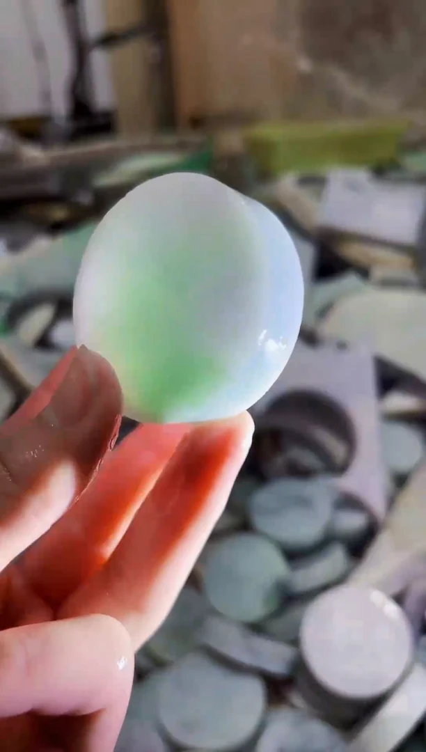 【闪购商品】翡翠颈饰未镶嵌A货白谭1433