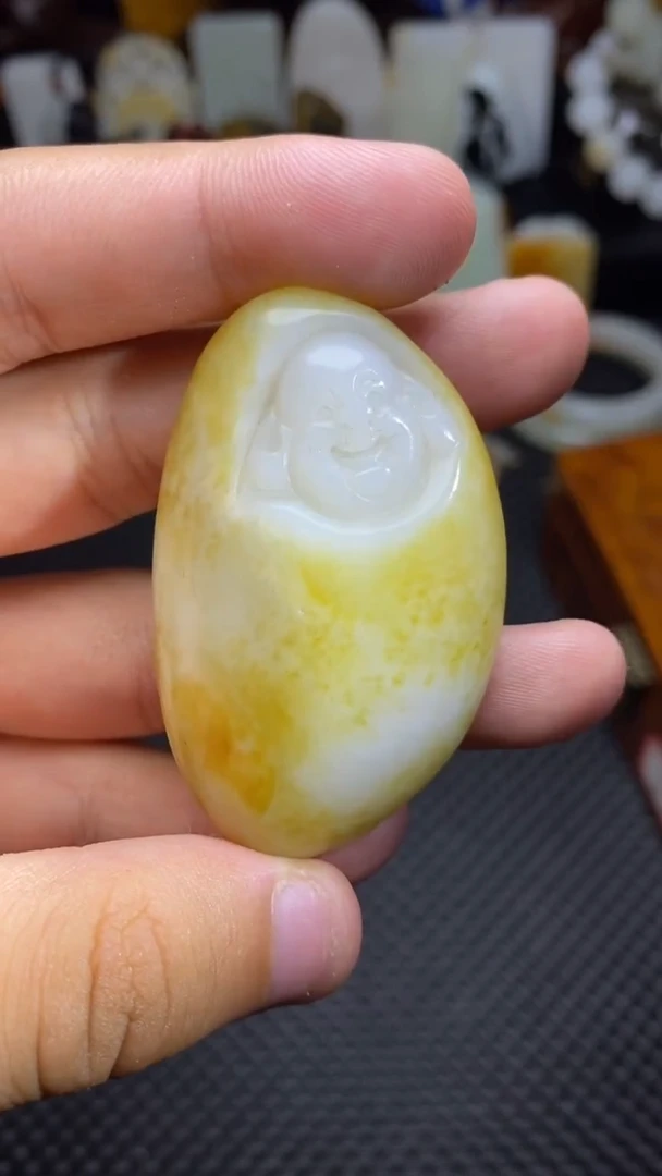 和田玉未镶嵌挂件15