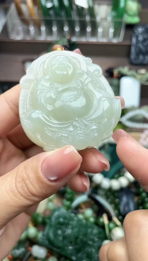 颈饰未镶嵌和田玉未镶嵌和田玉吊坠多样性拍一发一