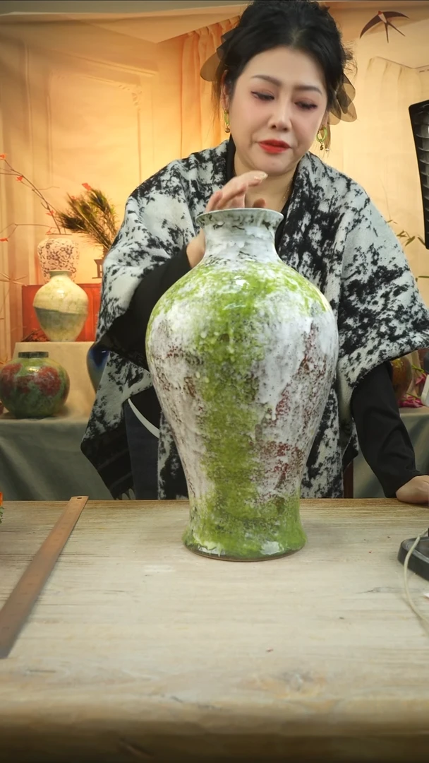 高度42口径 11陶瓷花器