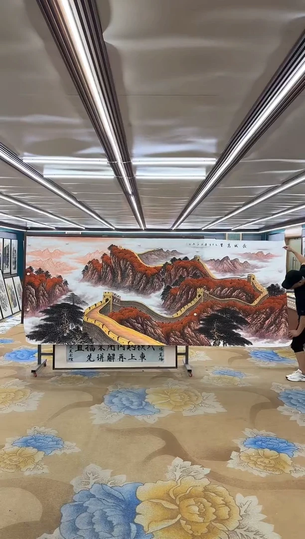 绘画M王红兵-大丈二-山水国画