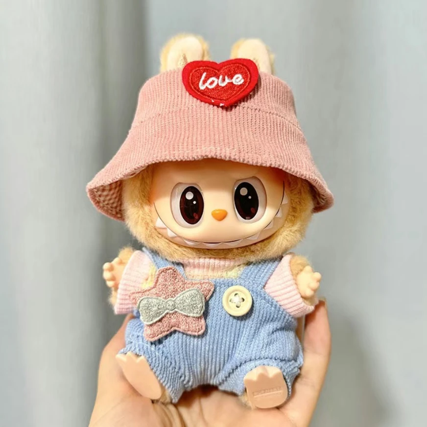 【仅娃衣】labubu星星浅蓝背带裤娃衣（不含娃娃）