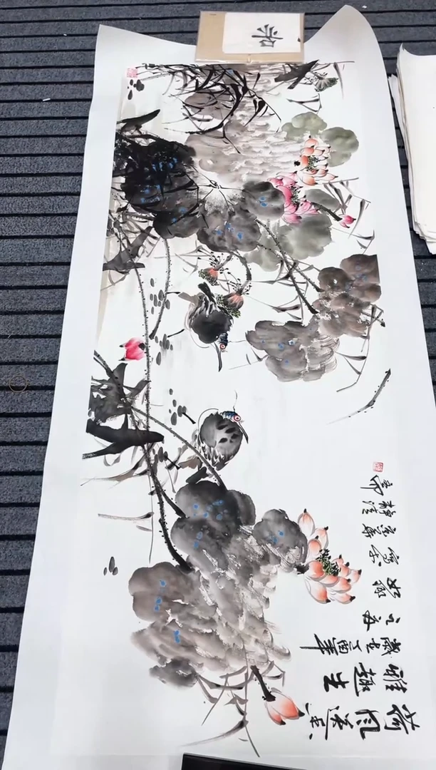 精品国画花鸟作品