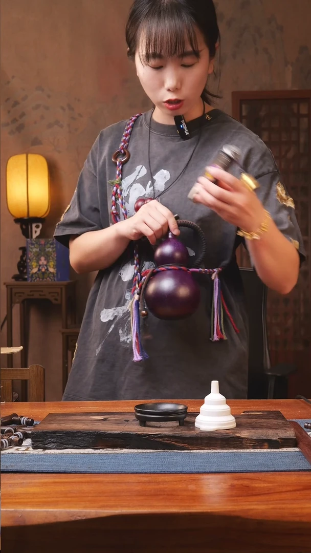 1493号精品大漆葫芦防腐防渗装水茶酒