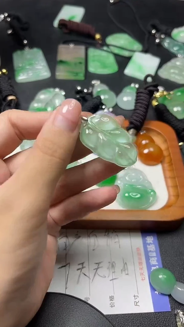 颈饰未镶嵌翡翠所见即所得 一图一物