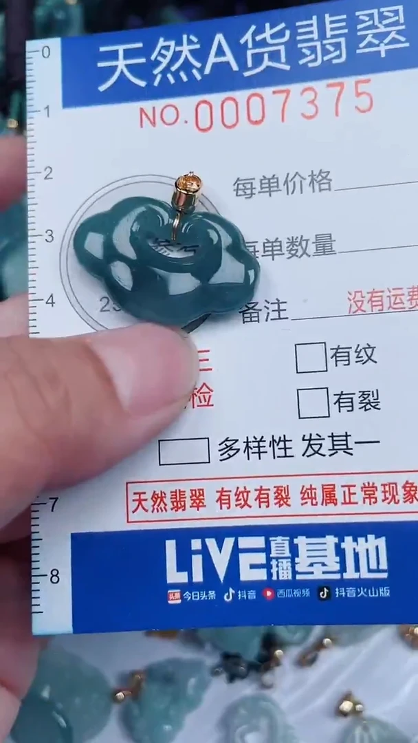 颈饰未镶嵌翡翠...0007375