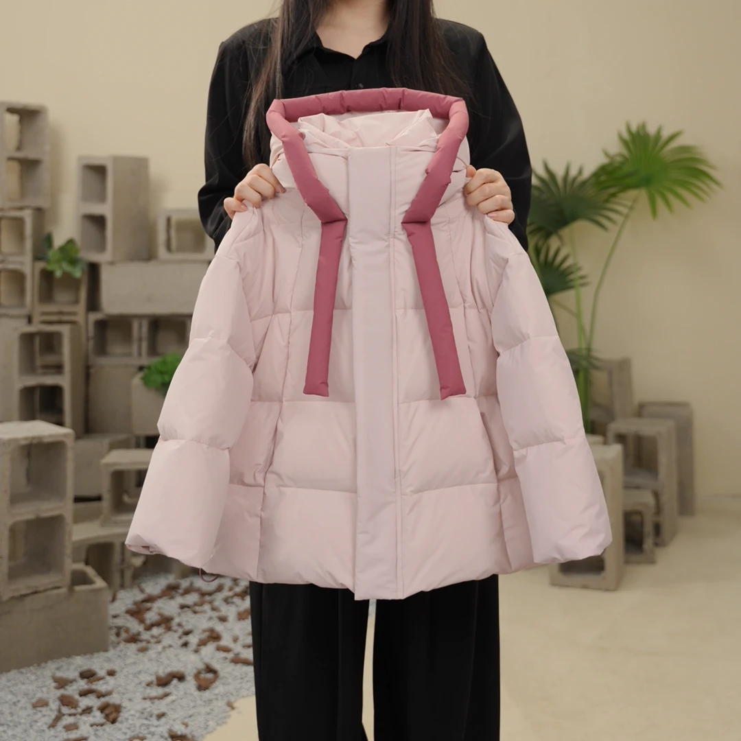 【胡小7】90白鸭绒 2025女童冬装羽绒服外套 35A1392