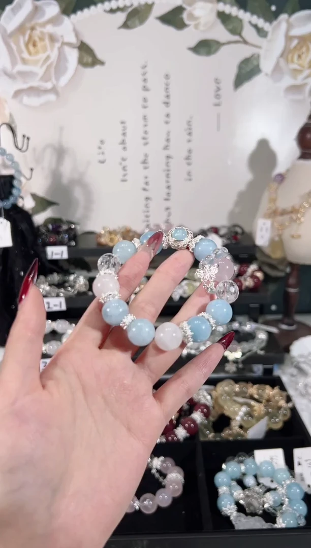 【闪购商品】水晶手链未镶嵌天然水晶默认微瑕 多样性发货发其一