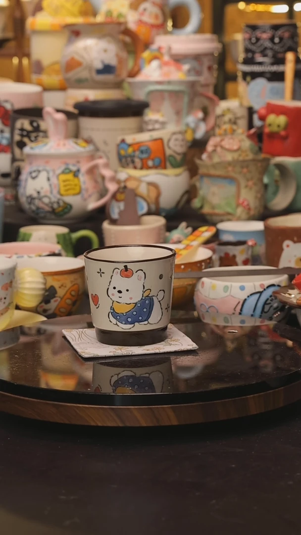 景德镇釉下彩绘设计师款式陶瓷