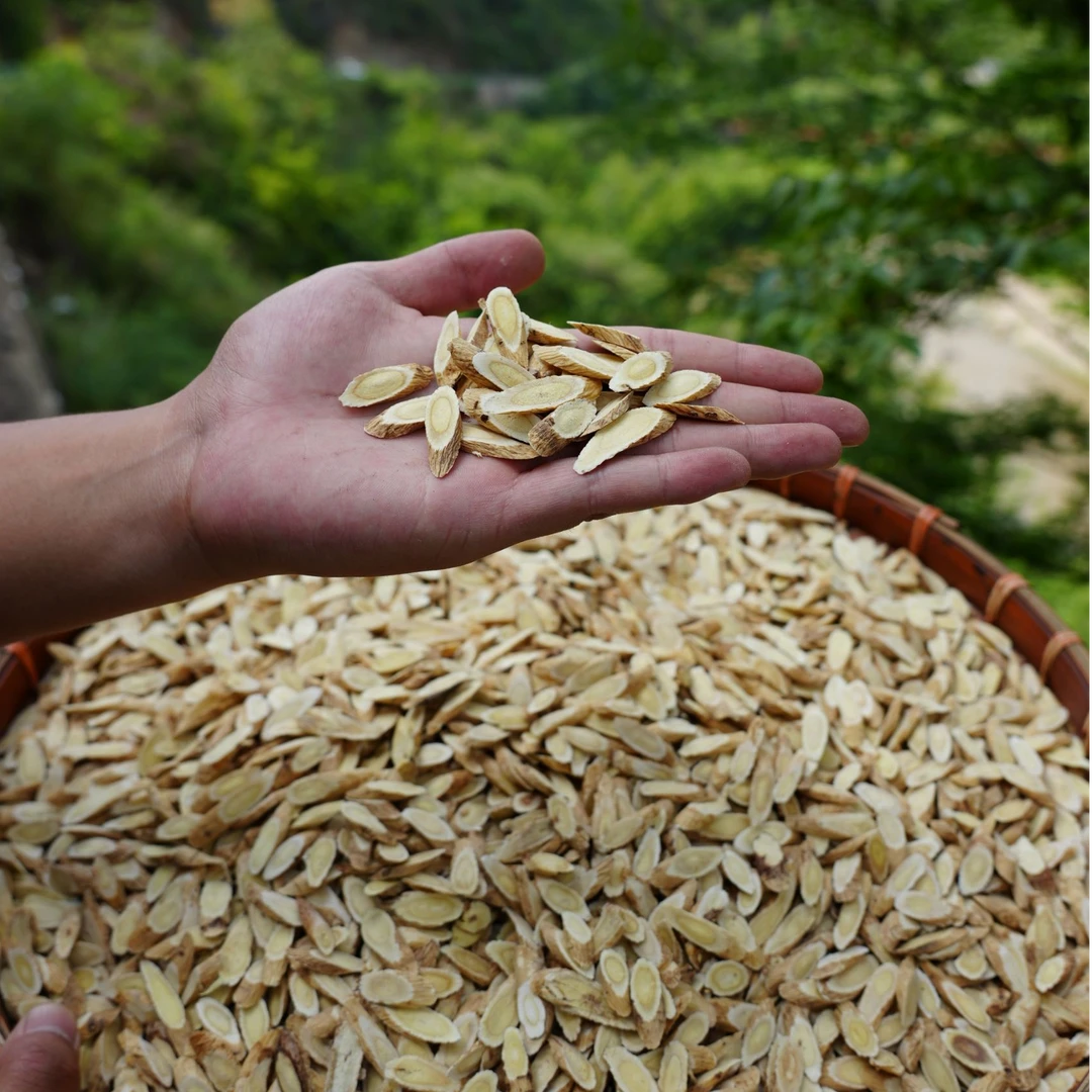 【现收黄芪】正品泡水无硫黄芪片