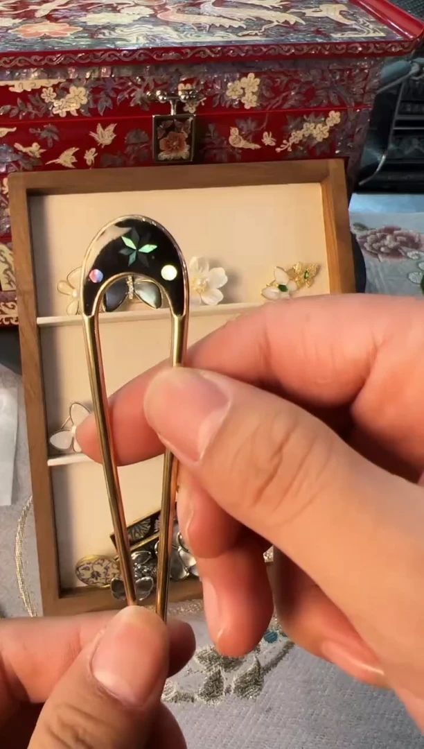 微瑕发簪·弘贝雅螺钿漆器文化馆