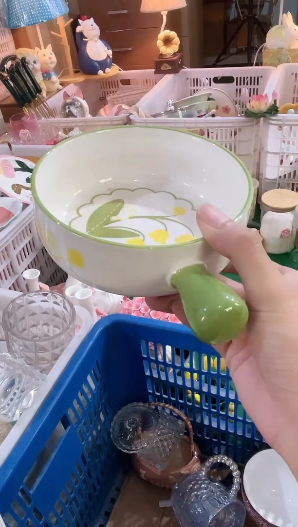 其他铃兰花手柄碗，开播福利，拼手速