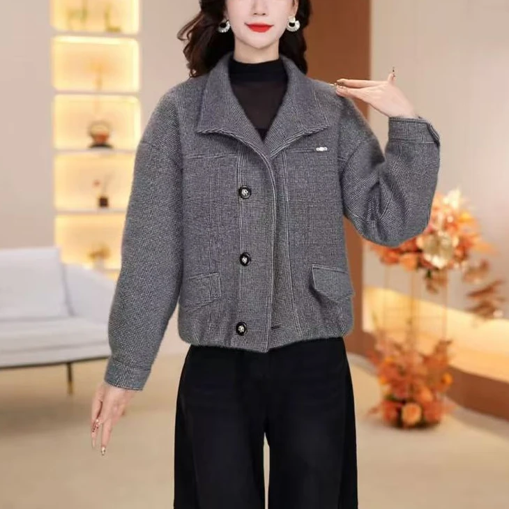 芸锦精品服饰秋季新款优雅气质女装时尚休闲短外套【712#】秋冬短款