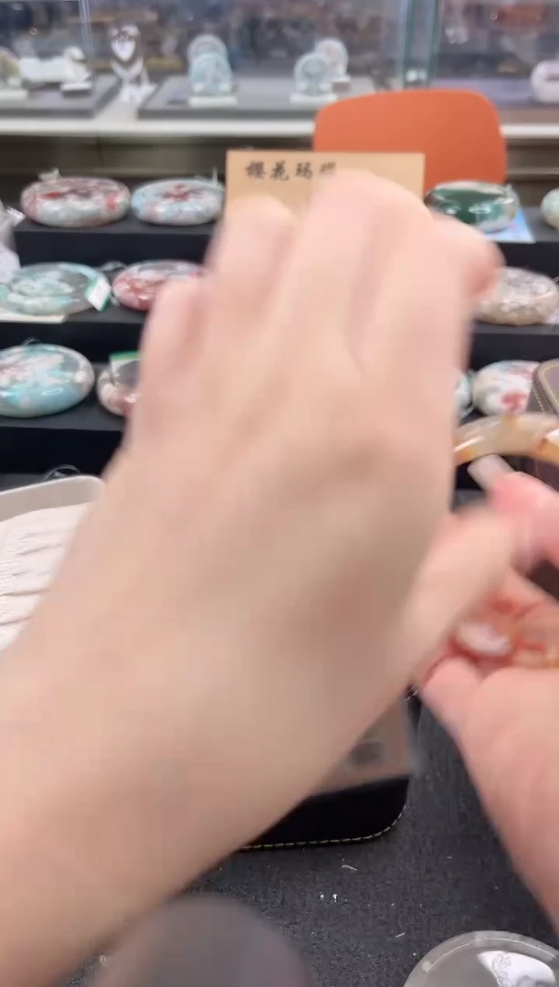 未镶嵌手镯石英质玉尘*丷圈口（赠品镯心）